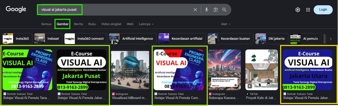 E-Course Visual AI - Klaster Jakarta Pusat
